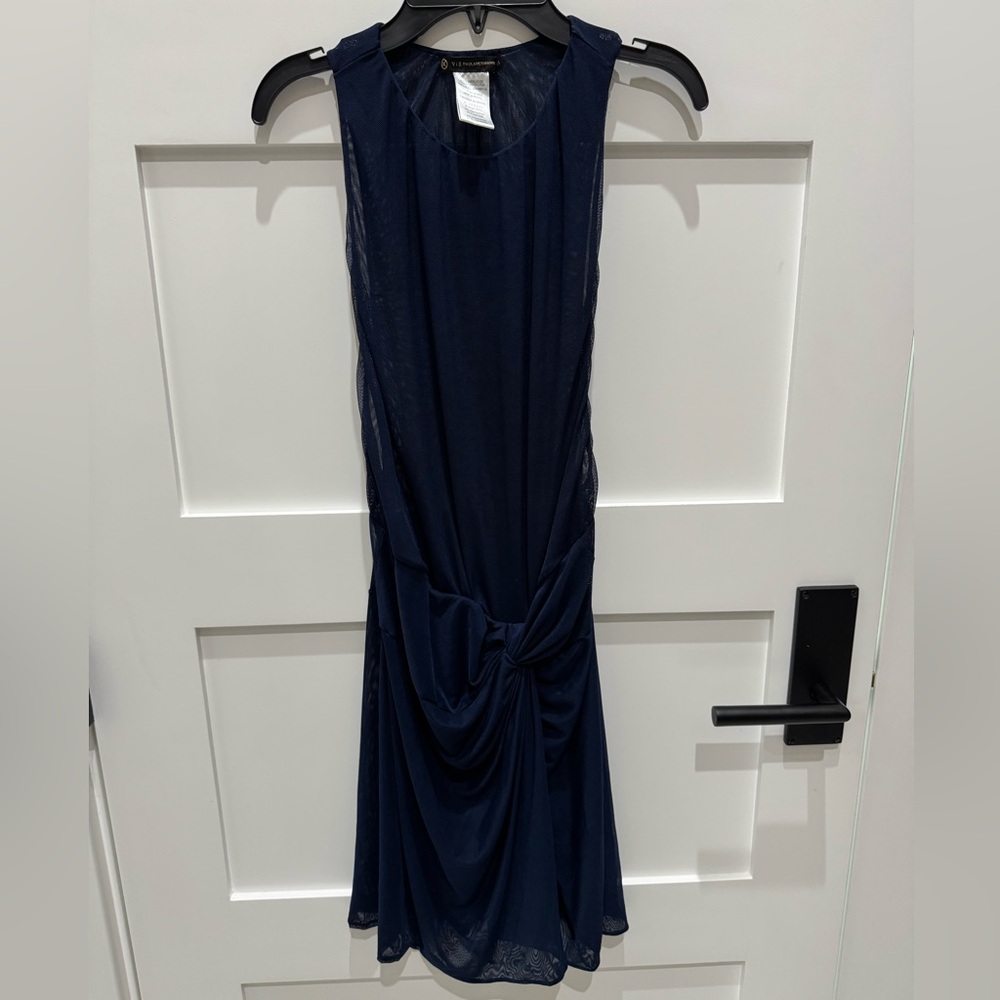 ViX Paula Hermanny Mila Sheer Faux
Wrap Cover-Up Dress, size L. NWOT. - Picture 2 of 9